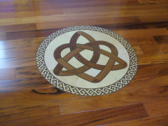 Celtic Knot Floor Design