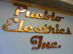 Pueblo Electrics Sign