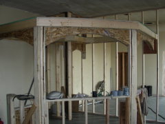 Front Entrance - Framing